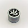 Grinder acero negro hoja de hierbaa